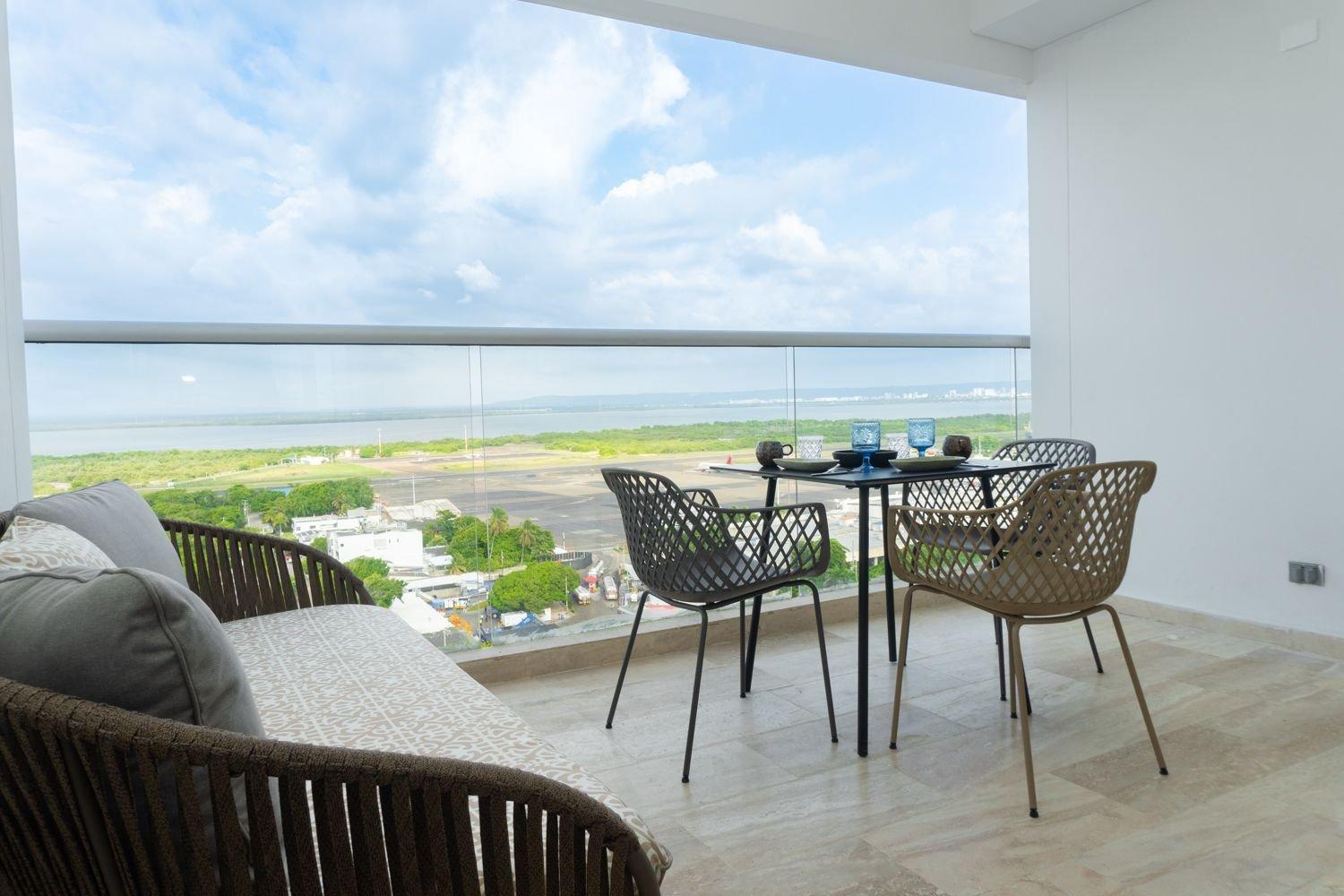 Apartamento Cb1531 Boho Hermosa Vista 2min-aeropuerto *