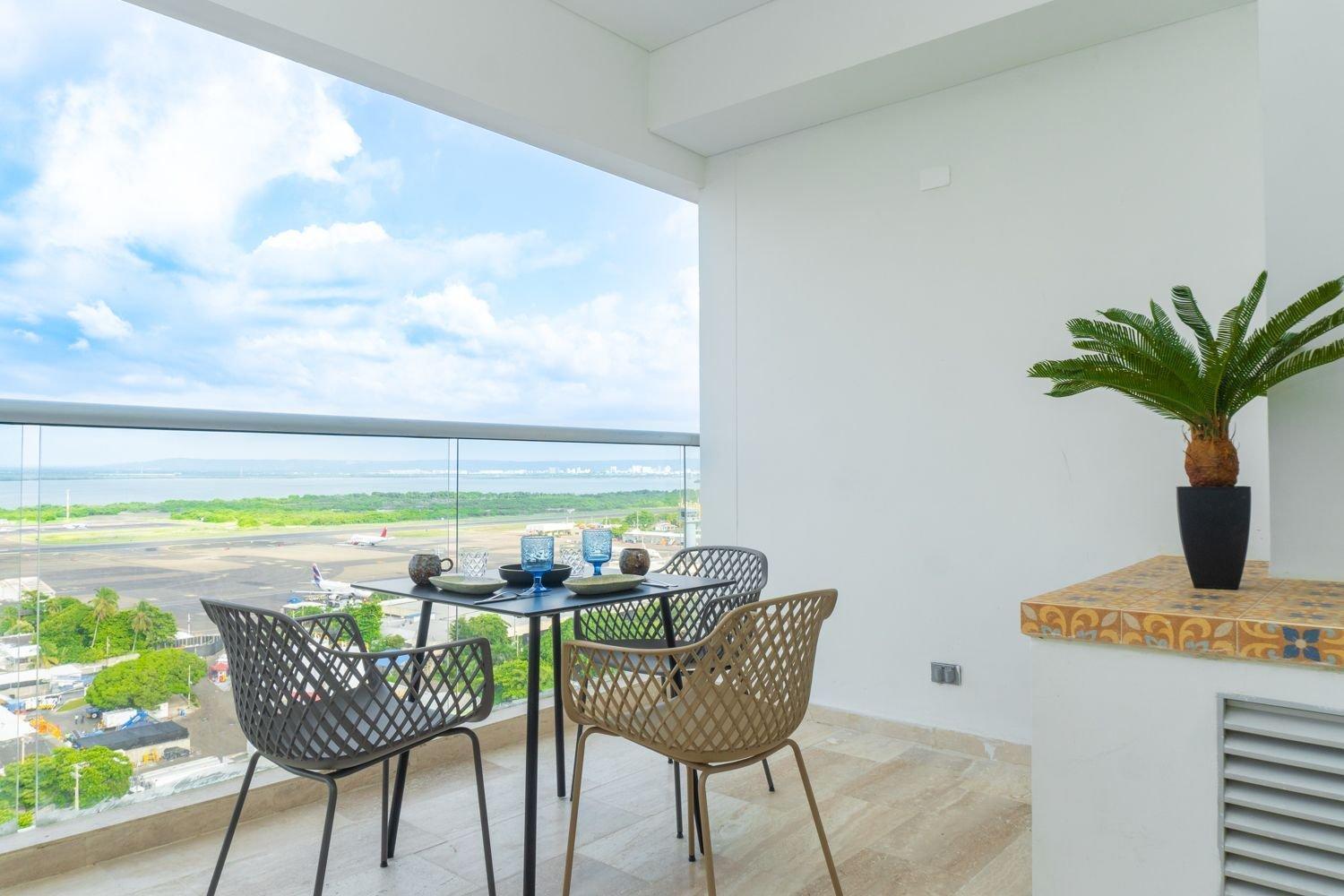Cb1531 Boho Hermosa Vista 2min-aeropuerto * Cartagena